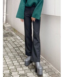 EMODA | センタープレスパンツ(その他パンツ)