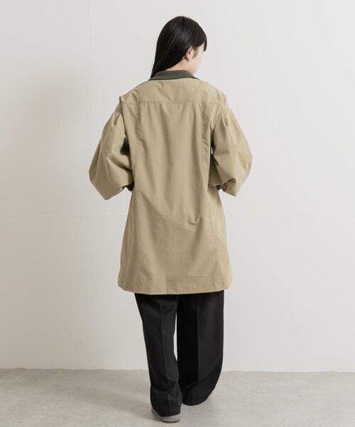 THE GOODLAND MARKET（ザグッドランドマーケット）の「cwtch　Harfzip tunic（チュニック・レディース・NAVY/L.KHAKI・FREE）」の8枚目の写真