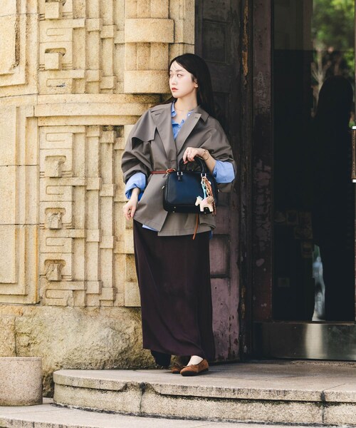 RODE SKO（ロデスコ）の「チャームセットボストンバッグ（ボストンバッグ・レディース・BROWN/BLACK/CAMEL・one）」の11枚目の写真