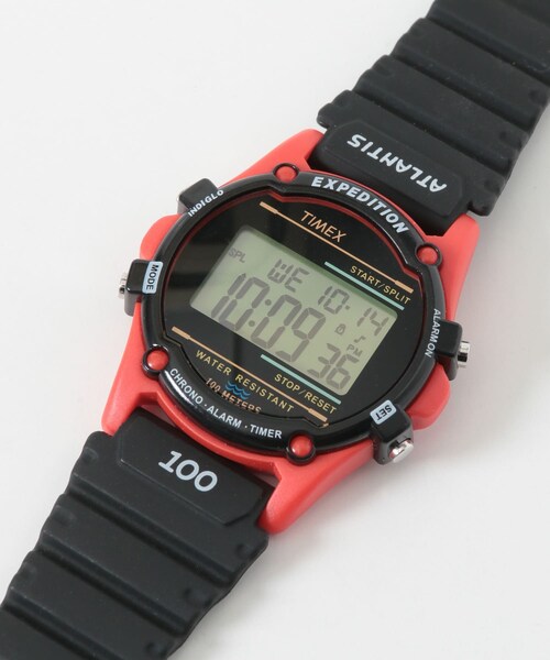 URBAN RESEARCH DOORS（アーバンリサーチドアーズ）の「TIMEX　Atlantis NUPTSE（アナログ腕時計・メンズ・BLK/RED/BLK/PURPLE/BLK/BLUE/BLK/GREEN/BLK/COYOTE・one）」の11枚目の写真