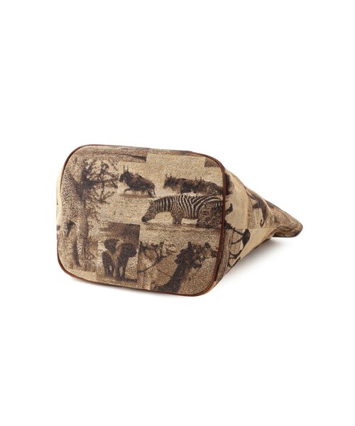 ADAM ET ROPE'(アダムエロペ)の「【A VACATION(ア バケーション)】TENT L AFRICA(トートバッグ・レディース・ブラウン・F)」の18枚目の写真