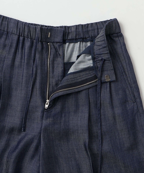 ROPE'(ロペ)の「GWIL TENCEL DENIM HALF PANTS|テンセルデニムハーフ(デニムパンツ・レディース・ブルー・F)」の12枚目の写真
