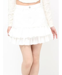 EVRIS | ドッキングフリルミニスカート(スカート)