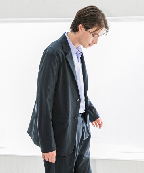 URBAN RESEARCH（アーバンリサーチ）の「『撥水』SOLOTEX STRETCH JACKET（テーラードジャケット・メンズ・D.NAVY/BLACK/ICE GRAY・S/M/L）」の17枚目の写真