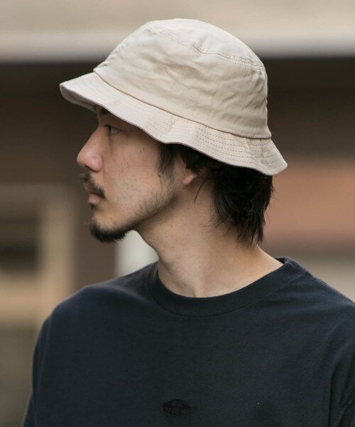 URBAN RESEARCH Sonny Label（アーバンリサーチサニーレーベル）の「ツイルバケットハット（ハット・メンズ・ワイン/ブラック/ベージュ/ネイビー・Free/FREE）」の2枚目の写真