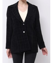 EATME | ツイードテーラードジャケット(テーラードジャケット)