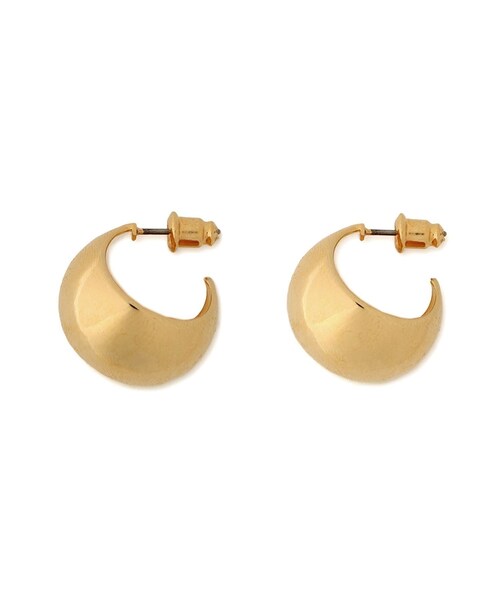 ADAM ET ROPE'（アダムエロペ）の「LES BIJOUX メタルボールピアス（ピアス（両耳用）・レディース・ゴールド/シルバー・F）」の6枚目の写真