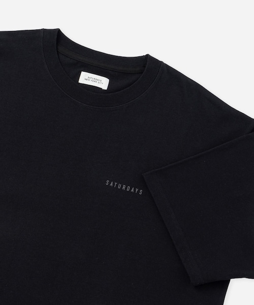 Saturdays NYC(サタデーズ ニューヨークシティ )の「Solar SATURDAYS Relax SS Tee(Tシャツ/カットソー・レディース・ブラック/ホワイト/ブルー・L/M/S/XL)」の17枚目の写真
