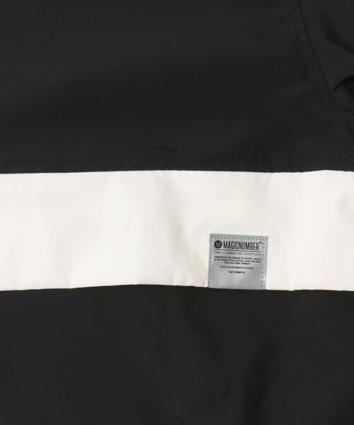 URBAN RESEARCH Sonny Label（アーバンリサーチサニーレーベル）の「MAGIC NUMBER　STRETCH TRACK BLOUSON∴（ブルゾン・メンズ・BLACK/BEIGE・M/L）」の10枚目の写真
