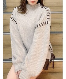 dazzlin | ハンドステッチボリュームニット(ニット/セーター)