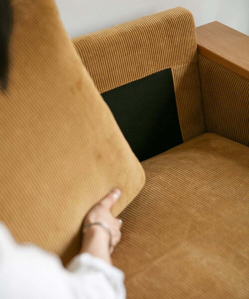 URBAN RESEARCH DOORS（アーバンリサーチドアーズ）の「BOTHY Clubhouse Sofa 2シーター(Corduroy)（家具・メンズ・CD KHAKI/CD GRAY・one）」の19枚目の写真