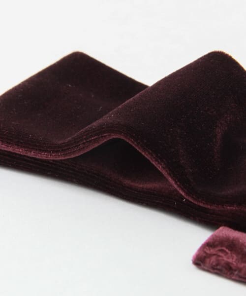 SENSE OF PLACE by URBAN RESEARCH（センスオブプレイスバイアーバンリサーチ）の「ベロアリボンヘアバンド∴（ヘアバンド・レディース・BEIGE/BLACK/WINE・-）」の8枚目の写真