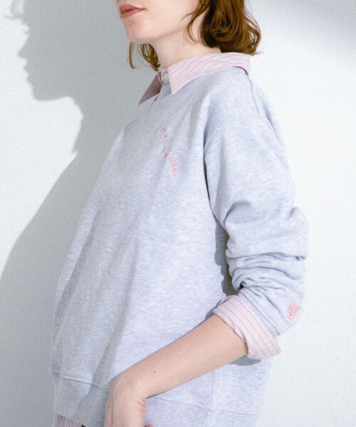 URBAN RESEARCH Sonny Label（アーバンリサーチサニーレーベル）の「TOYAMEGコラボアートプリントスウェット（スウェット・レディース・グレー/アイボリー/ピンク・Free）」の16枚目の写真