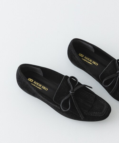 RODE SKO（ロデスコ）の「リボンフリンジローファー（ローファー・レディース・BLACK/BROWN・36/37/38）」の13枚目の写真