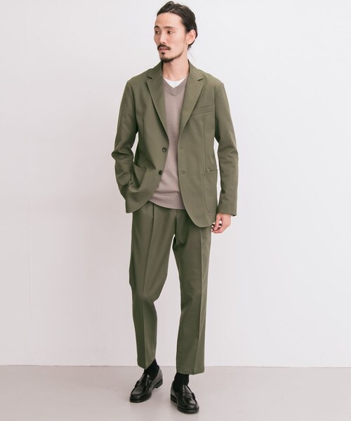 URBAN RESEARCH(アーバンリサーチ)の「URBAN RESEARCH Tailor ライトフィックスストレッチパンツ(スラックス・メンズ・KHAKI/NAVY・S/M/L)」の4枚目の写真