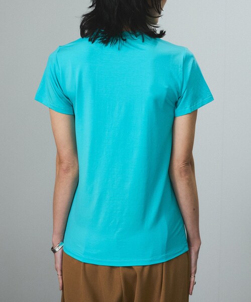 ADAM ET ROPE'（アダムエロペ）の「【Baserange（ベースレンジ）】TEE SHIRT（Tシャツ/カットソー・レディース・ブルー系・S）」の12枚目の写真