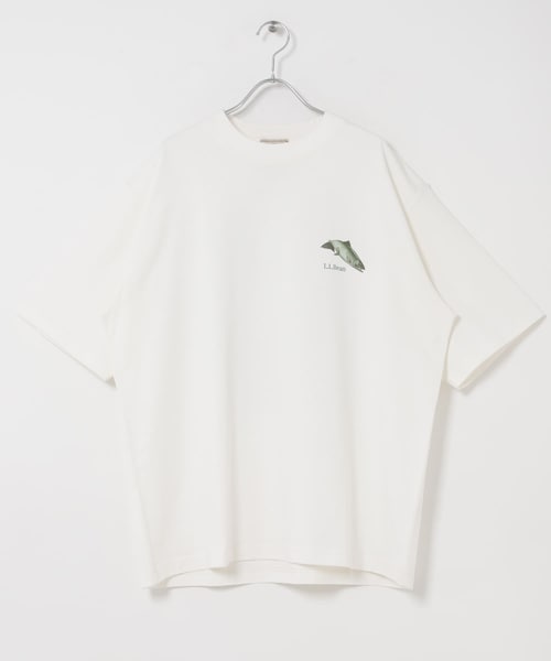 URBAN RESEARCH DOORS(アーバンリサーチドアーズ)の「L.L.Bean JAPAN EDITION 1980 SS CATALOG TROUT T-SHIRTS(Tシャツ/カットソー・メンズ・ECRU/BIRCH/NAVY/TOP VIOLET/TOP TEAL・M/L/XL)」の1枚目の写真