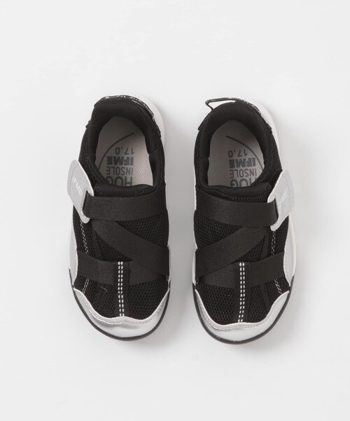 URBAN RESEARCH DOORS（アーバンリサーチドアーズ）の「IFME　K キネティックベルトシューズ(KIDS)（シューズ小物/雑貨・キッズ・WHITE/BLACK・17/18/19）」の10枚目の写真