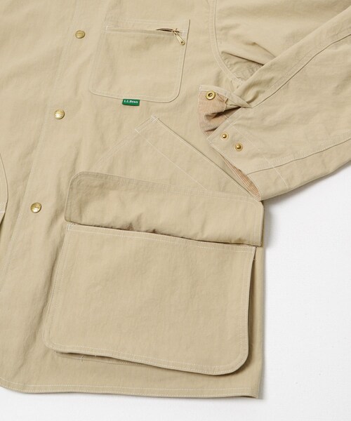 URBAN RESEARCH DOORS(アーバンリサーチドアーズ)の「L.L.Bean JAPAN EDITION BEANSFIELD COAT(テーラードジャケット・レディース・SAND/BEIGE/ORANGE/FOREST・S)」の18枚目の写真