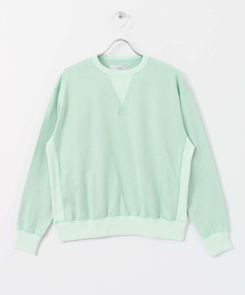URBAN RESEARCH ROSSO（アーバンリサーチロッソ）の「ヘビー天竺リラックスカラープルオーバー∴（スウェット・メンズ・LEMON/BEIGE/LAVENDER/MINT・S/M/L/XL）」の17枚目の写真