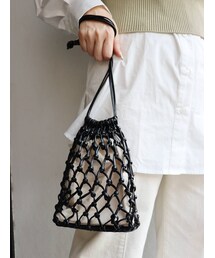 MURUA | メッシュ巾着バッグ(ハンドバッグ)