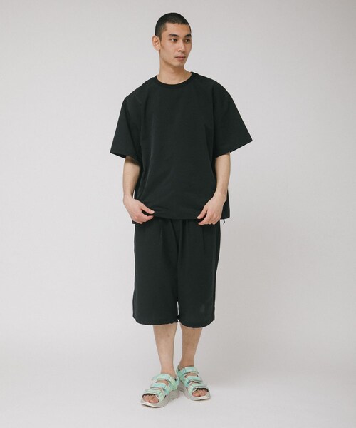 EKAL（エカル）の「DOT AIR SHORT-SLEEVE PULLOVER（Tシャツ/カットソー・メンズ・ネイビー/ブラック/チャコール/ブラウン・M/L）」の15枚目の写真