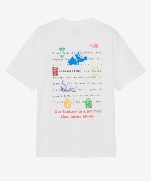 URBAN RESEARCH Sonny Label（アーバンリサーチサニーレーベル）の「THE NORTH FACE　SHORT-SLEEVE JOURNEY HISTORY T-SHIRTS（Tシャツ/カットソー・メンズ・ホワイト/ミックスグレー/アーバンネイビー/ブラック・M/L）」の7枚目の写真