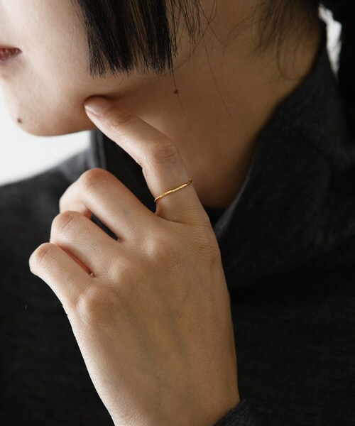URBAN RESEARCH（アーバンリサーチ）の「ff by decor urban research　ヒネリカーブリング（リング・レディース・GOLD・1/3/5/7/9/11/13）」の9枚目の写真