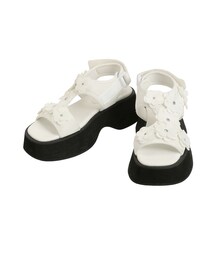 CALNAMUR | 3D FLOWER SPORTS SANDALS/3Dフラワースポーツサンダル(サンダル)