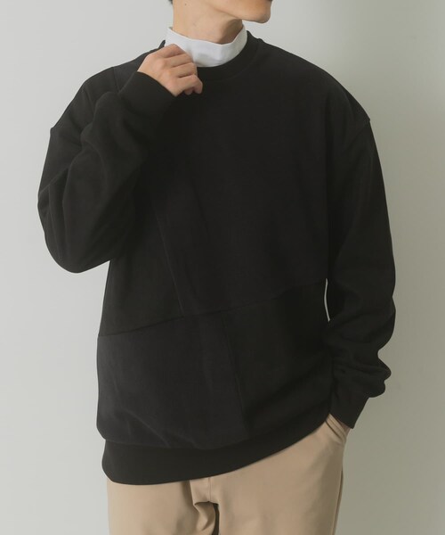 ITEMS URBANRESEARCH（アイテムズ アーバンリサーチ）の「裏フリースF.S.クレイジープルオーバー（その他トップス・メンズ・L.BEG/MOC/OLV/BLK・M/L）」の6枚目の写真