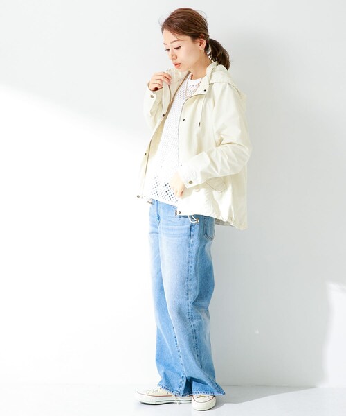 URBAN RESEARCH Sonny Label（アーバンリサーチサニーレーベル）の「撥水マウンテンパーカー（マウンテンパーカー・レディース・オフ/ブラック/ベージュ/カーキ・36/38/40）」の10枚目の写真