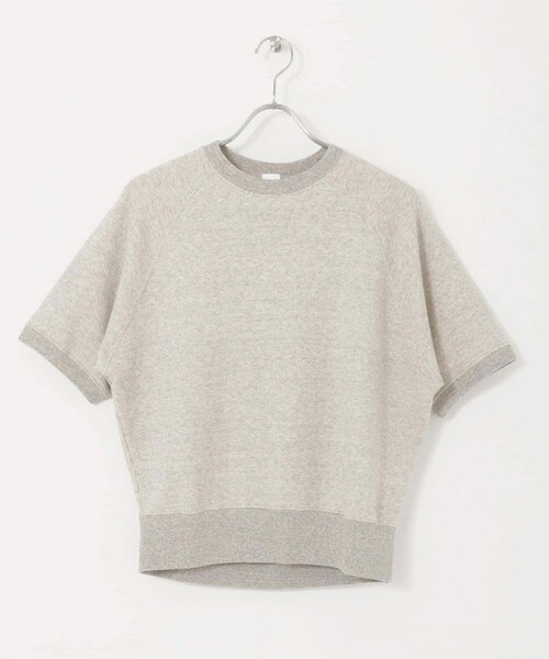 かぐれ（カグレ）の「コットンリヨセル半袖スウェット（スウェット・レディース・LIGHT GRAY/OATMEAL/NAVY・Free）」の12枚目の写真