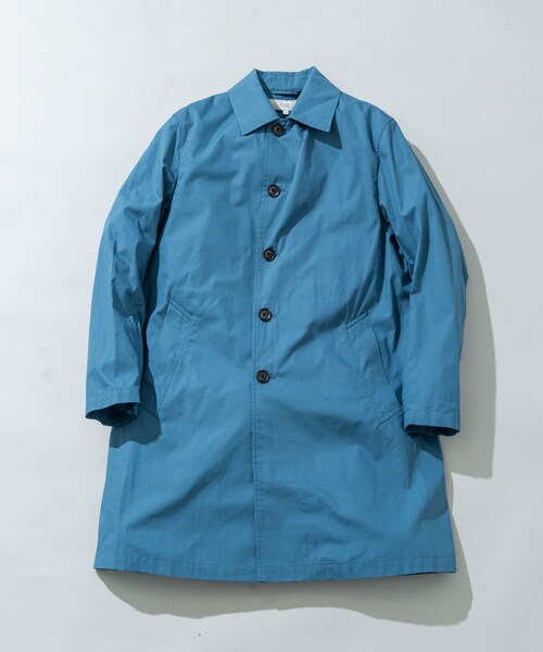 URBAN RESEARCH ROSSO（アーバンリサーチロッソ）の「『撥水』タイプライタースプリングコート（ステンカラーコート・メンズ・BLACK/D/NAVY/BLUE/GRAY/BEIGE/KHAKI・S/M/L/XL）」の6枚目の写真