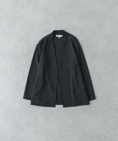 URBAN RESEARCH(アーバンリサーチ)の「『セットアップ対応』『マシンウォッシャブル』ST WASHABLE WL C/LESS JACKET(テーラードジャケット・メンズ・INK NAVY/TAUPE/BLACK TOP・M/L)」の13枚目の写真