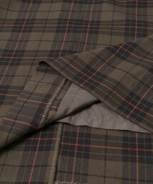 FORK&SPOON | FORK&SPOON　チェックストレートスカート(スカート)