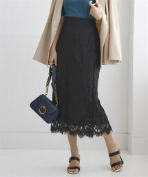 nissen | スカラップレーススカート(スカート)