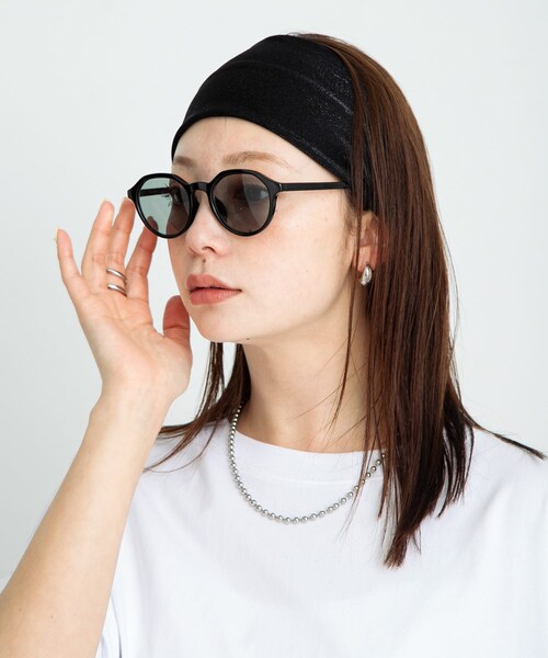 URBAN RESEARCH Sonny Label（アーバンリサーチサニーレーベル）の「FEEL LIFE クリアカラーサングラス（メガネ・レディース・グレー/ブラック/ブラウン・one）」の6枚目の写真