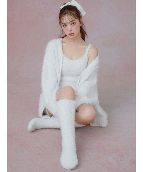 【CALNAMUR×PEACHJOHN】 あざとHARAマキパジャマ CALNAMUR（カルナムール）の「あざとHARAマキパジャマ3点セット