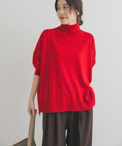 最後のセール❗️超美品JW Andersonリブニック ハイネックセーター5回着用 URBAN RESEARCH DOORS（アーバンリサーチドアーズ）の「ウォッシャブル