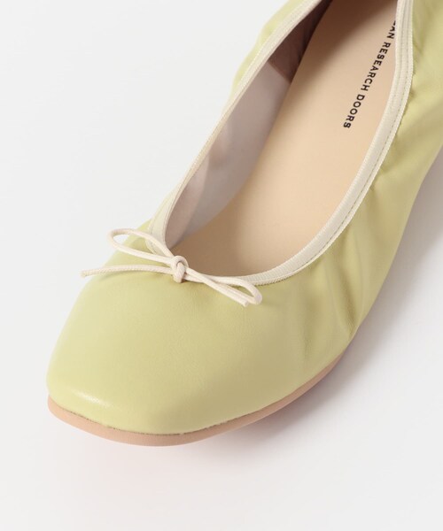 URBAN RESEARCH DOORS（アーバンリサーチドアーズ）の「やわらかバレエシューズ（バレエシューズ・レディース・SILVER/LEMON/BLACK・36/37/38）」の18枚目の写真