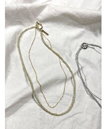 EMODA | ダブルビーズネックレス(ネックレス)