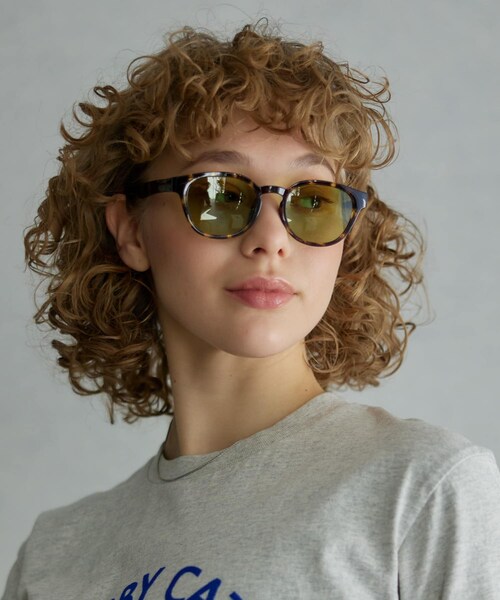 URBAN RESEARCH（アーバンリサーチ）の「jugaad 14　COVE CLEAR-l.green（メガネ・レディース・tortoise/d.brown/grey・-）」の7枚目の写真