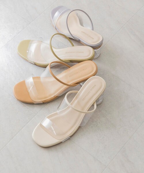 URBAN RESEARCH（アーバンリサーチ）の「クリアヒールサンダル（サンダル・レディース・LAVENDER/IVORY/BEIGE/MINT・37/38）」の19枚目の写真