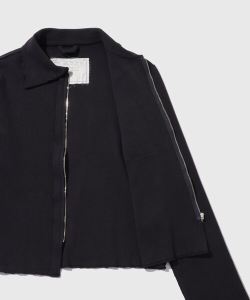 ADAM ET ROPE'(アダムエロペ)の「【CAMIEL FORTGENS/カミエル フォートヘンス】FITTED ZIP CARDIGAN(カーディガン/ボレロ・メンズ・ネイビー・M/S)」の10枚目の写真