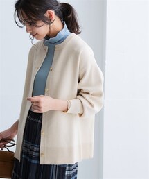 nissen | スウェットライクニットカーディガン(カーディガン/ボレロ)