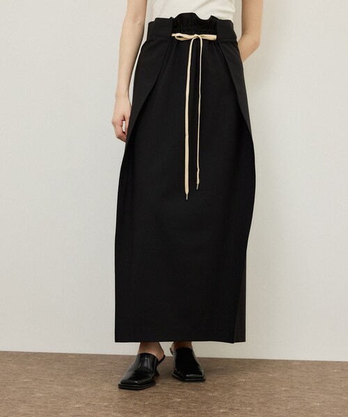 ADAM ET ROPE'(アダムエロペ)の「ドロストリーンスカート(スカート・レディース・ブラック/ブラウン・36/38)」の19枚目の写真