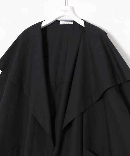 ADAM ET ROPE'(アダムエロペ)の「MENS【Cristaseya】OVERSIZED TRENCH(トレンチコート・メンズ・ブラック・L/XL)」の5枚目の写真