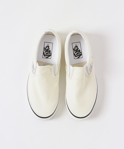 URBAN RESEARCH Sonny Label（アーバンリサーチサニーレーベル）の「VANS　CLASSIC SLIP-ON 98DX（スリッポン・レディース・WHITE・5/5.5/6）」の6枚目の写真