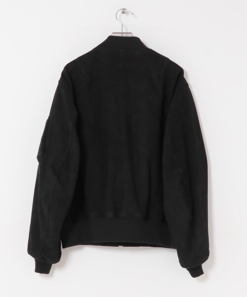 URBAN RESEARCH（アーバンリサーチ）の「SEVEN BY SEVEN　LEATHER MA-1 BLOUSON（ブルゾン・メンズ・010 BLK・M/L）」の9枚目の写真