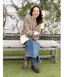 Ungrid | 2Wayシャギールーズニット(ニット/セーター)